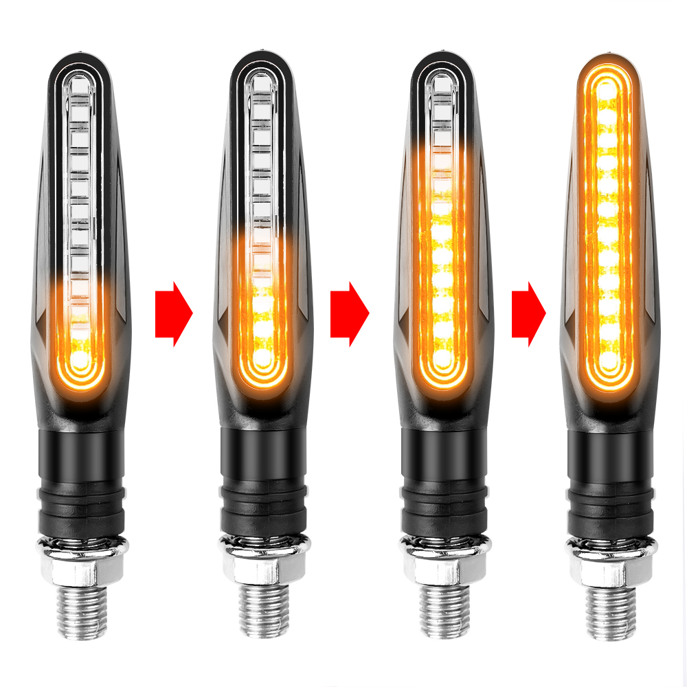 Badminton Flash - 2PCS Motorcycle Turn Signals Light 12V