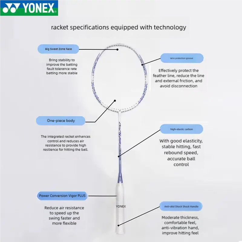YONEX ARCSABER 8 badminton rac - Badminton Yonex Original ulasan dan harga
