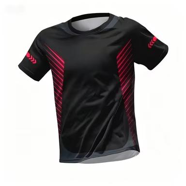Sports Fitness Short Sleeved C - Badminton Aesthetic ulasan dan harga