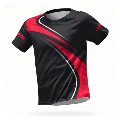 Sports Fitness Short Sleeved C - Badminton Aesthetic ulasan dan harga