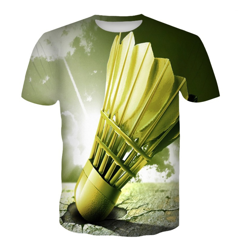 Badminton T-Shirts Shuttlecock - Badminton Aesthetic ulasan dan harga