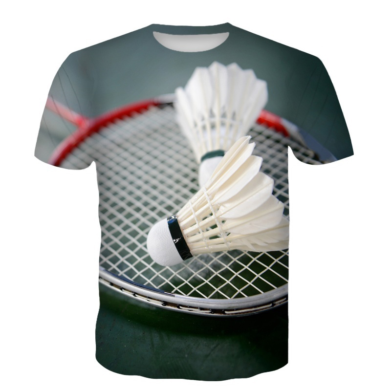 Badminton T-Shirts Shuttlecock - Badminton Aesthetic ulasan dan harga