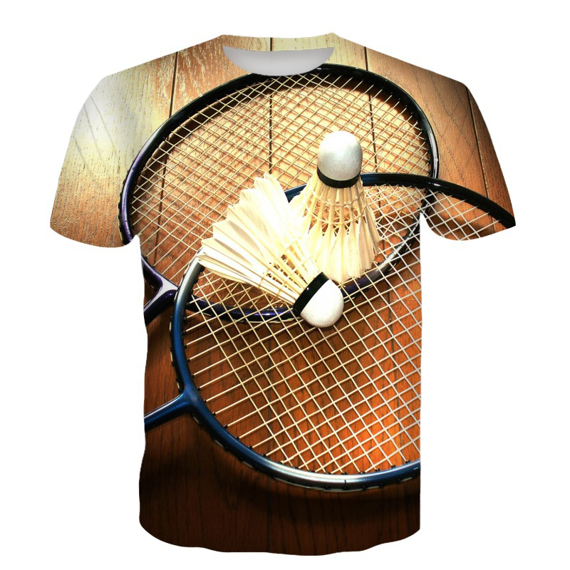 Badminton T-Shirts Shuttlecock - Badminton Aesthetic ulasan dan harga