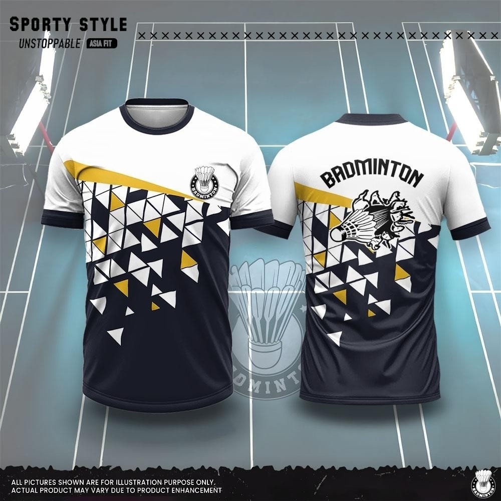 Men's Clothing Fashion 3D Prin - Badminton Aesthetic ulasan dan harga