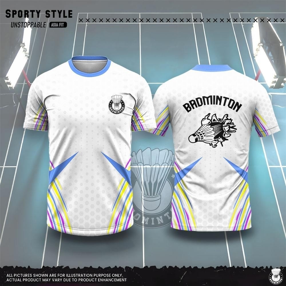 Men's Clothing Fashion 3D Prin - Badminton Aesthetic ulasan dan harga