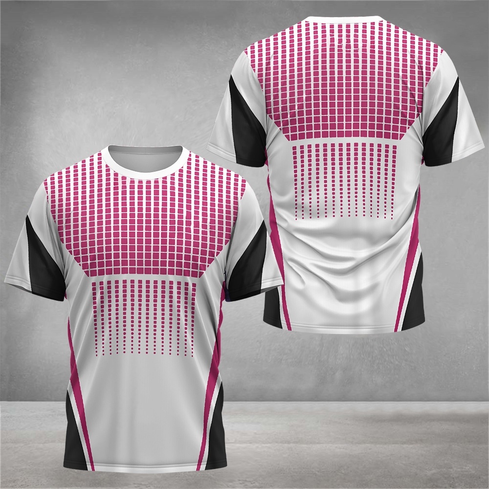 Gym Tennis Sports Men's T Shir - Badminton Aesthetic ulasan dan harga