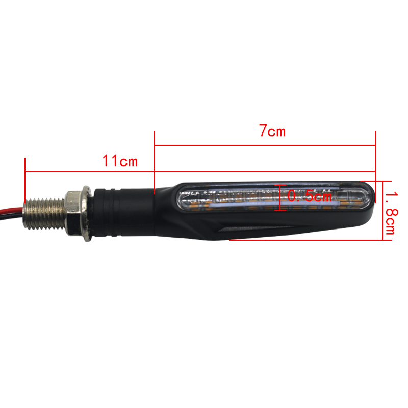 2/1PCS LED Motorcycle Turn Sig - Badminton Flash ulasan dan harga