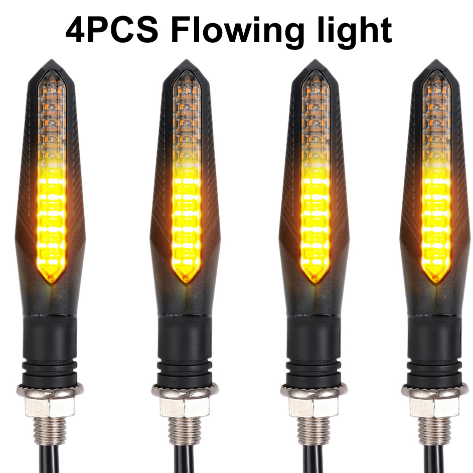4PCS 12V Motorcycle LED Turn S - Badminton Flash ulasan dan harga