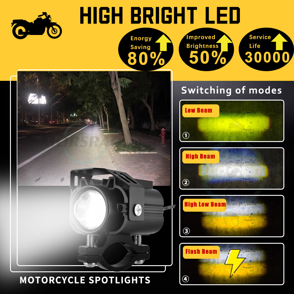 Auxiliary Led Lights For Motor - Badminton Flash ulasan dan harga