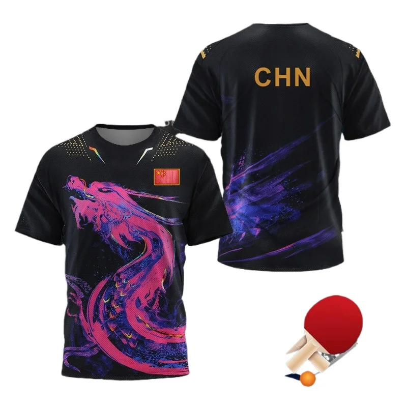 CHINA Dragon Table Tennis Grap - Badminton Aesthetic ulasan dan harga