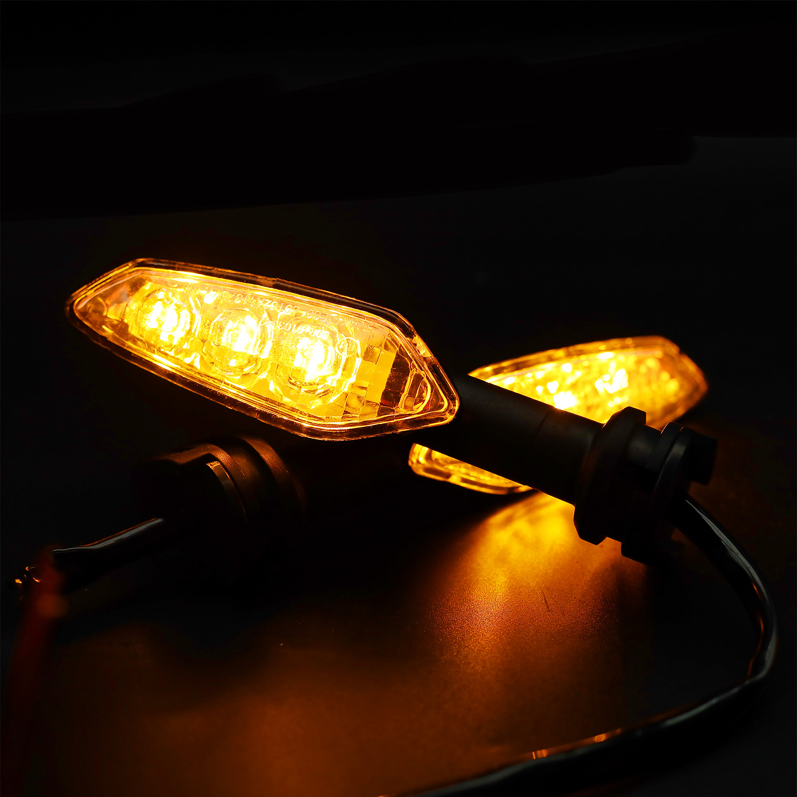 Motorcycle LED Turn Signal Ind - Badminton Flash ulasan dan harga